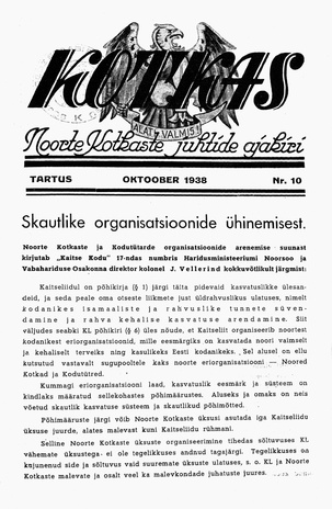 Kotkas ; 10 1938-10