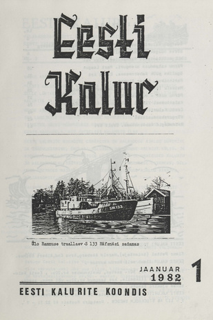 Eesti Kalur ; 1 1982-01