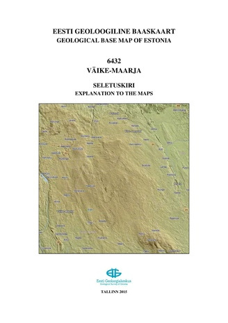Eesti geoloogiline baaskaart. 6432, Väike-Maarja : seletuskiri