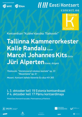 Tallinna Kammerorkester, Kalle Randalu, Marcel Johannes Kits, Jüri Alperten