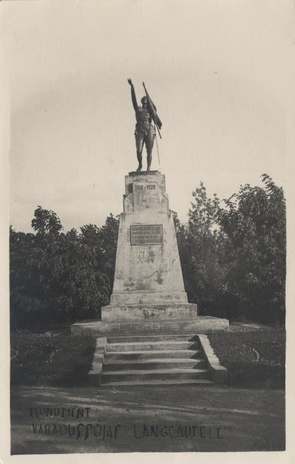 [Valga] monument Vabadussõjas langenutele
