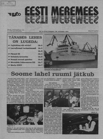 Eesti Meremees ; 14 1991