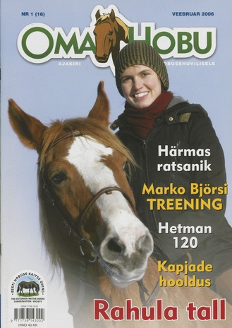 Oma Hobu : ajakiri hobusehuvilisele ; 1 (16) 2006-02