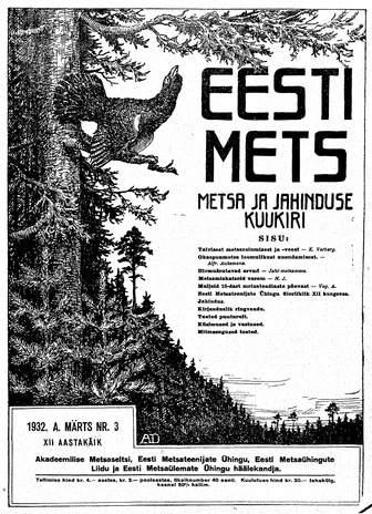 Eesti Mets ; 3 1932