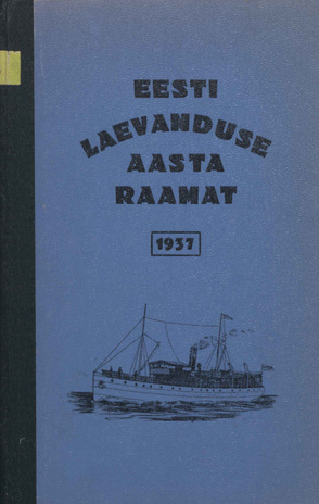 Eesti Laevanduse aastaraamat ; 1937