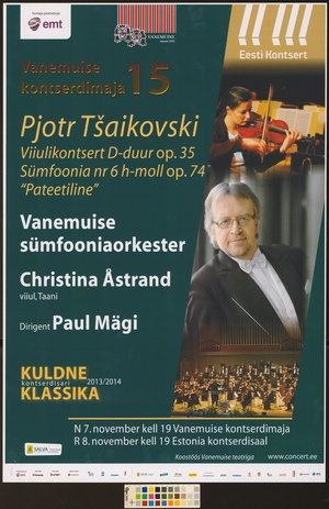 Vanemuise sümfooniaorkester, Christina Åstrand, Paul Mägi 