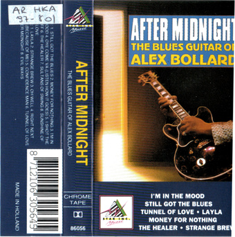 After midnight : the blues guitar of Alex Bollard