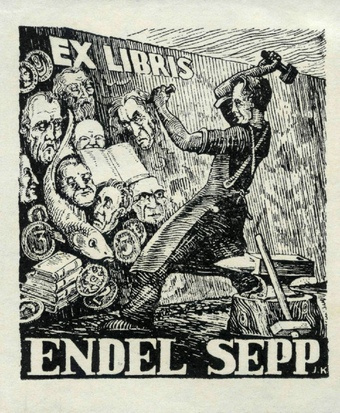 Ex libris Endel Sepp 