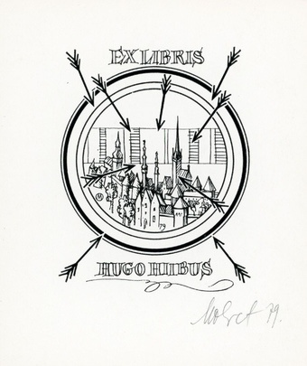Ex libris Hugo Hiibus 