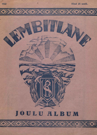 Lembitlane : jõulualbum ; 1932