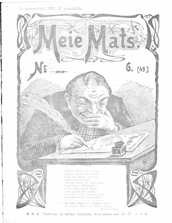 Meie Mats ; 6 1911