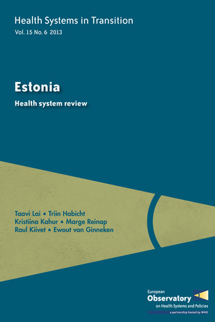 Health systems in transition : Estonia : health system review 