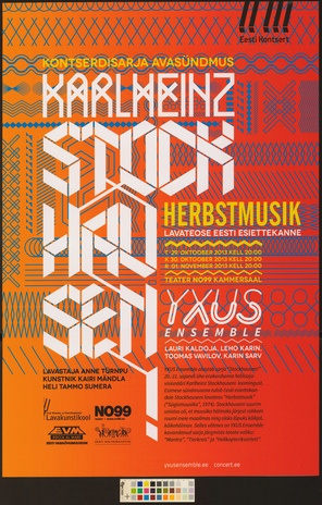Karlheinz Stockhausen! Herbstmusik : Yxus Ensemble 