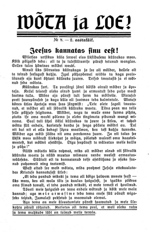 Wõta ja loe ; 8 1933