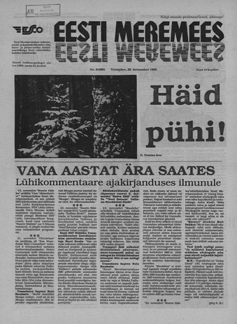 Eesti Meremees ; 6 1989