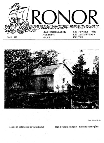 Ronor ; 3-4 1990