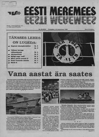 Eesti Meremees ; 20 1990