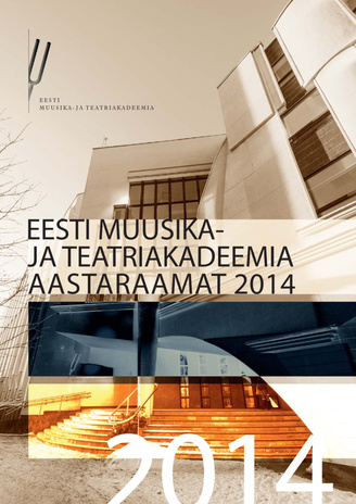 Eesti Muusika- ja Teatriakadeemia aastaraamat ; 2015