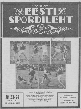 Eesti Spordileht ; 23-24 1922-06-23