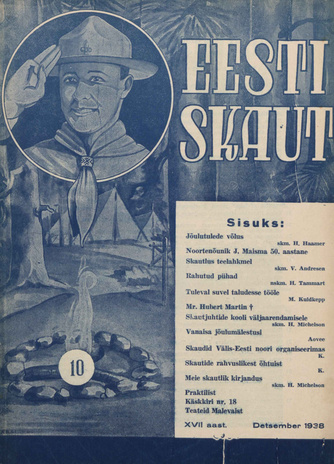 Eesti Skaut ; 10 1938-12
