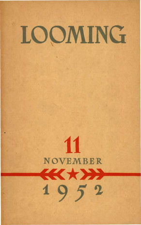 Looming ; 11 1952-11