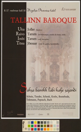 Tallinn Baroque : saksa barokk läbi kahe sajandi 