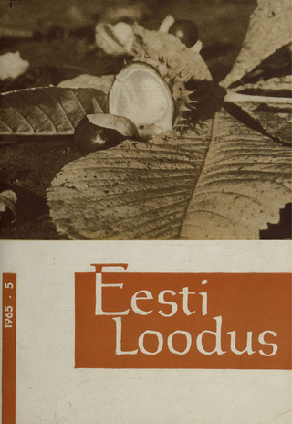Eesti Loodus ; 5 1965-09/10
