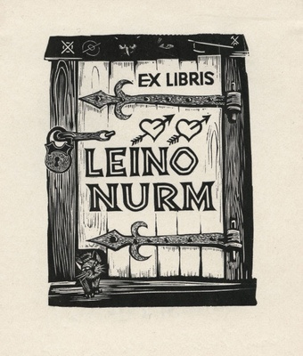 Ex libris Leino Nurm 