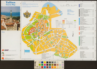 Tallinn : tourist map 