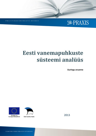 Eesti vanemapuhkuste süsteemi analüüs : uuringu aruanne 