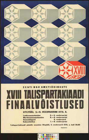 Eesti NSV ametiühingute XVIII talispartakiaadi finaalvõistlused