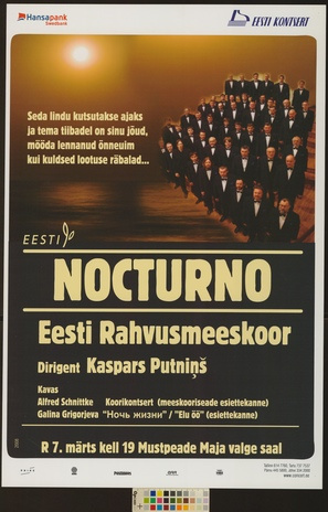 Nocturno : Eesti Rahvusmeeskoor 