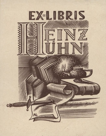 Ex-libris Heinz Hühn 