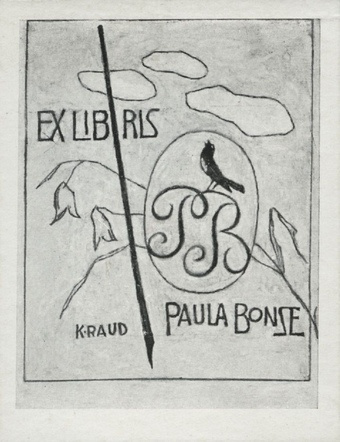 Ex libris Paula Bonse 