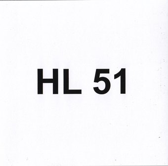 HL 51 : Eesti Muusikafondi heliarhiiv