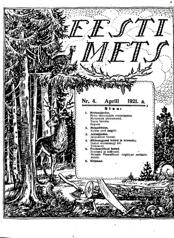 Eesti Mets ; 4 1921