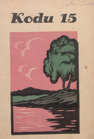 Kodu : perekondlik kirjanduse, teaduse ja kunsti ajakiri ; 15 1933-08