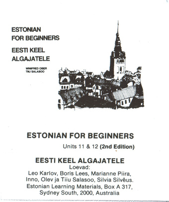 Estonian for beginners. Tape 5