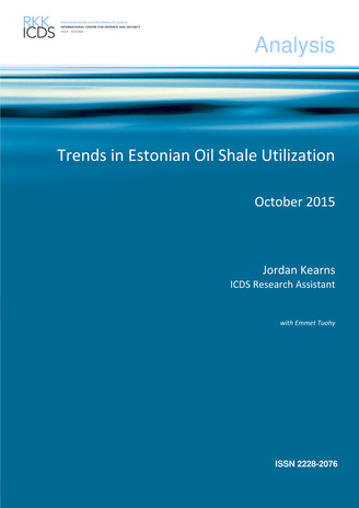 Trends in Estonian oil shale utilization : October 2015 