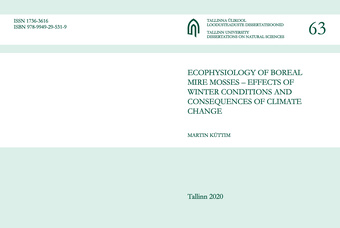 Ecophysiology og boreal mire mosses - effects of winter conditions and consequences of climate change 