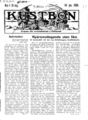 Kustbon ; 1 1938