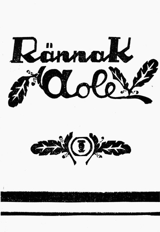 Rännak Aole : NÜG Õpilasringi album ; I 1940-05-24