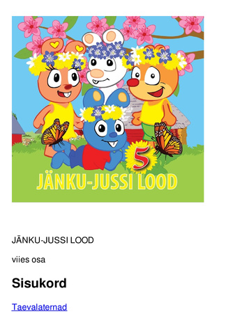 Jänku-Jussi lood. Viies osa : [fänniraamat] 