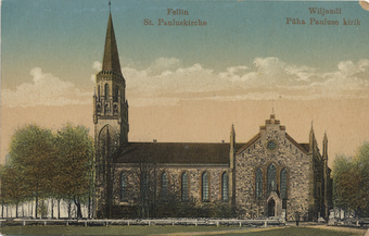 Fellin : St. Pauluskirche = Wiljandi Püha Pauluse kirik