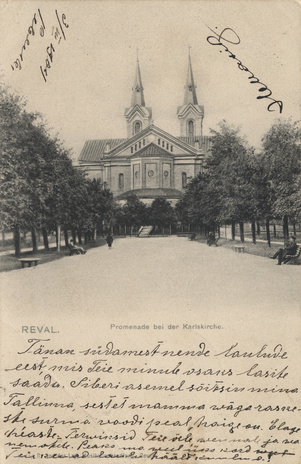 Reval : Promenade bei der Karlskirche