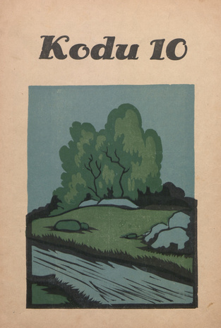 Kodu : perekondlik kirjanduse, teaduse ja kunsti ajakiri ; 10 1934-05