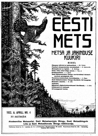 Eesti Mets ; 4 1932
