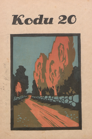 Kodu : perekondlik kirjanduse, teaduse ja kunsti ajakiri ; 20 1934-10-22