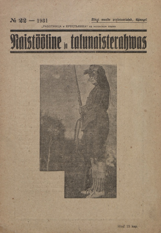 Naistööline ja talunaisterahvas ; 22 1931