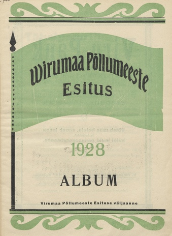 Virumaa põllumeeste album 1928